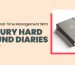 Professional Time Management With Luxury Hard Bound Diaries For Office